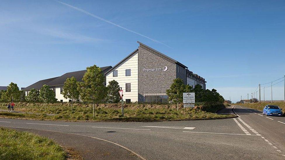 Premier Inn design for St Davids