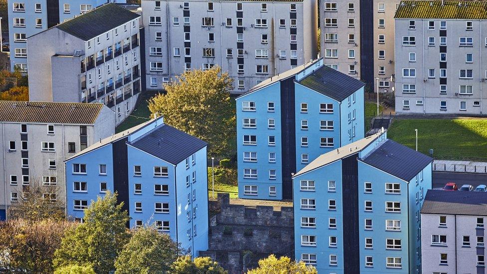 Dumbiedykes flats, Edinburgh