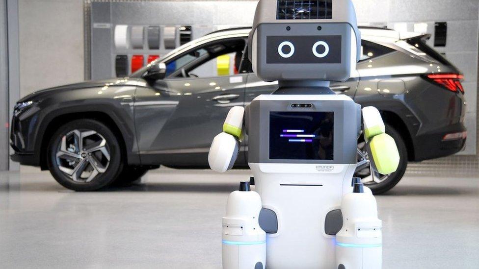 Hyundai has built its own humanoid robot called DAL-e