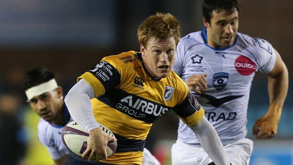 Cardiff Blues full-back Rhys Patchell