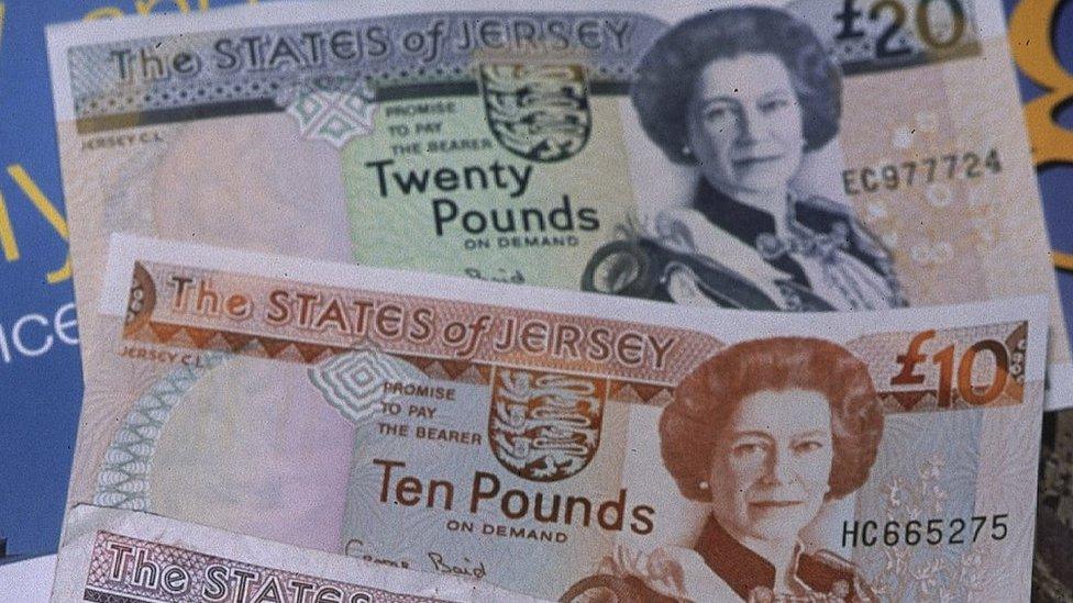 Jersey bank notes