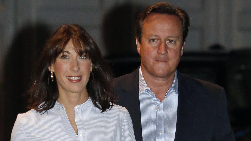 David and Samantha Cameron