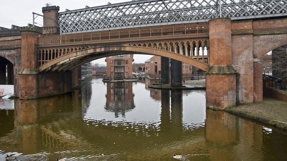 Castlefield Canal Basin Manchester