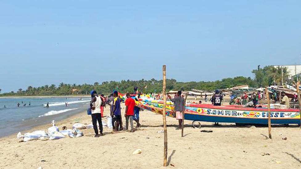 Fishermen in Gunjur, The Gambia