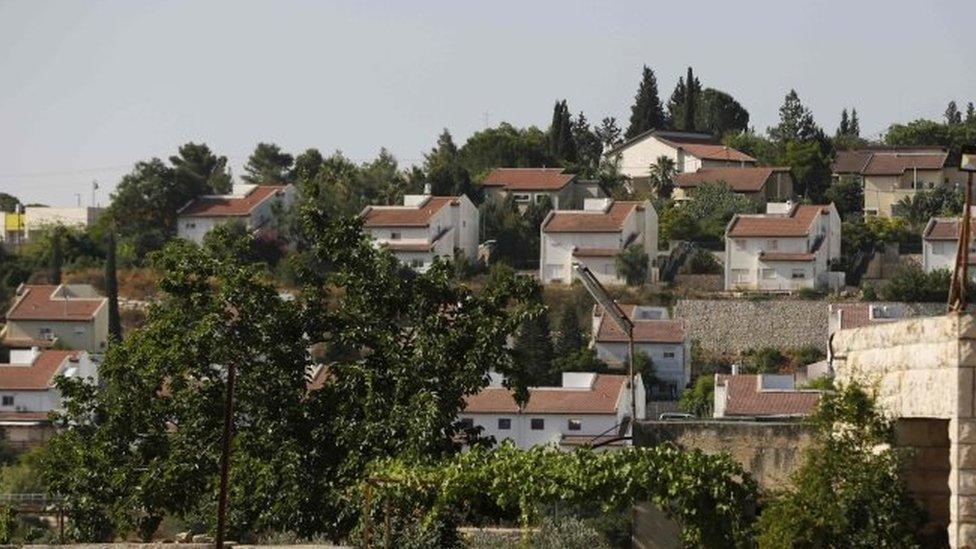 The Jewish settlement of Halamish in the West Bank. Photo: June 2017