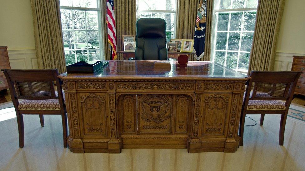 Oval Office desk