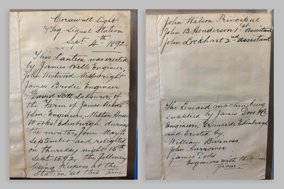 The letter is hand written on paper that is covered in yellow stains from ageing.