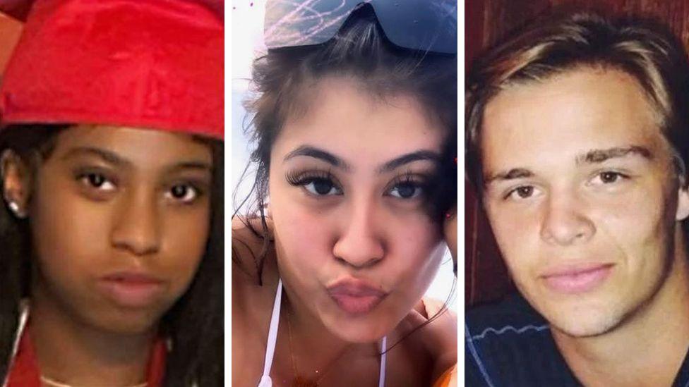 Nikyra Cheyenne Dedeaux, Nicole Perez and Martin Bech were all killed in the attack