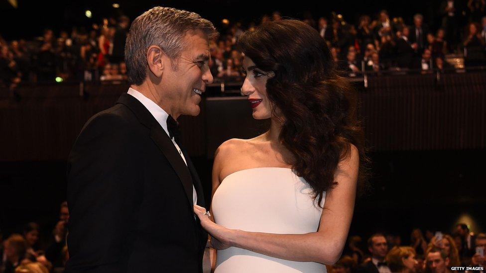 George and Amal Clooney