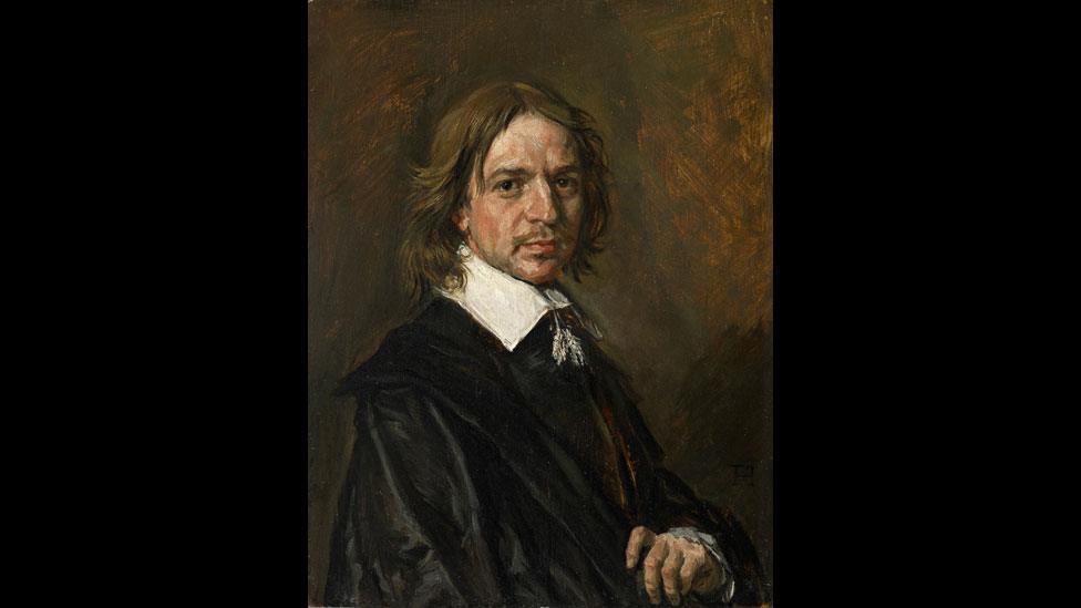 A portrait of 'An Unknown Man' previously attributed to Frans Hals