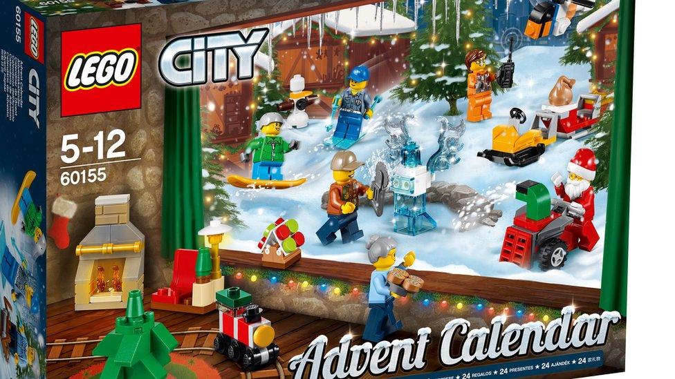 Lego City advent calendar