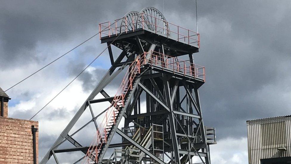 Snibston Colliery headstocks