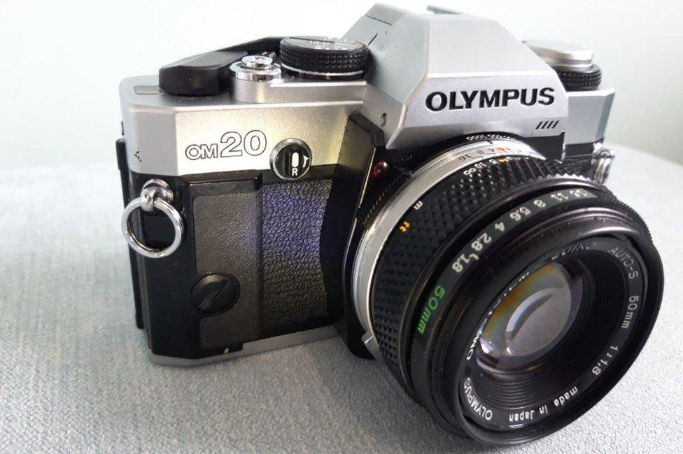 Olympus OM20 camera