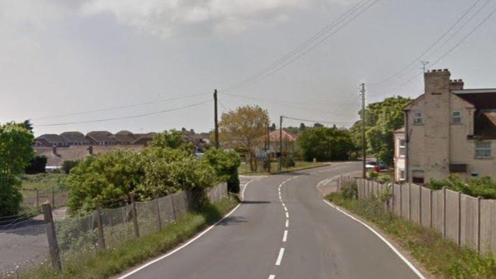 The B2075 in Lydd