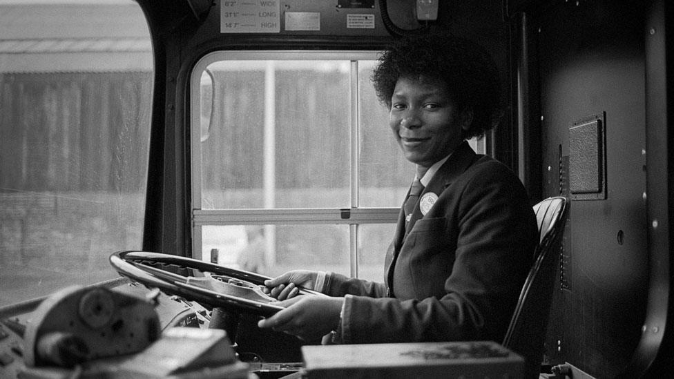 South Yorkshire Passenger Transport's first black woman bus driver