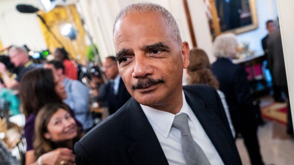 Former Attorney General Eric Holder