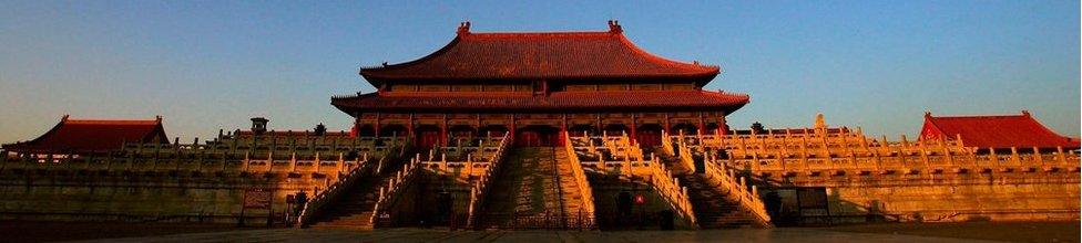 The Hall of Supreme Harmony in Beijing's Forbidden City on 5 January 2005 in Beijing, China.