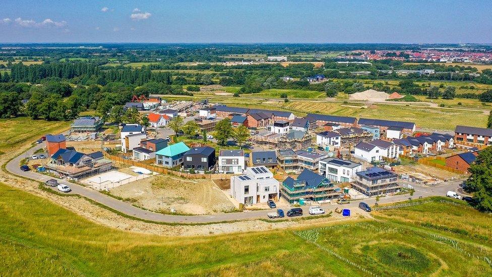 Graven Hill Village under development