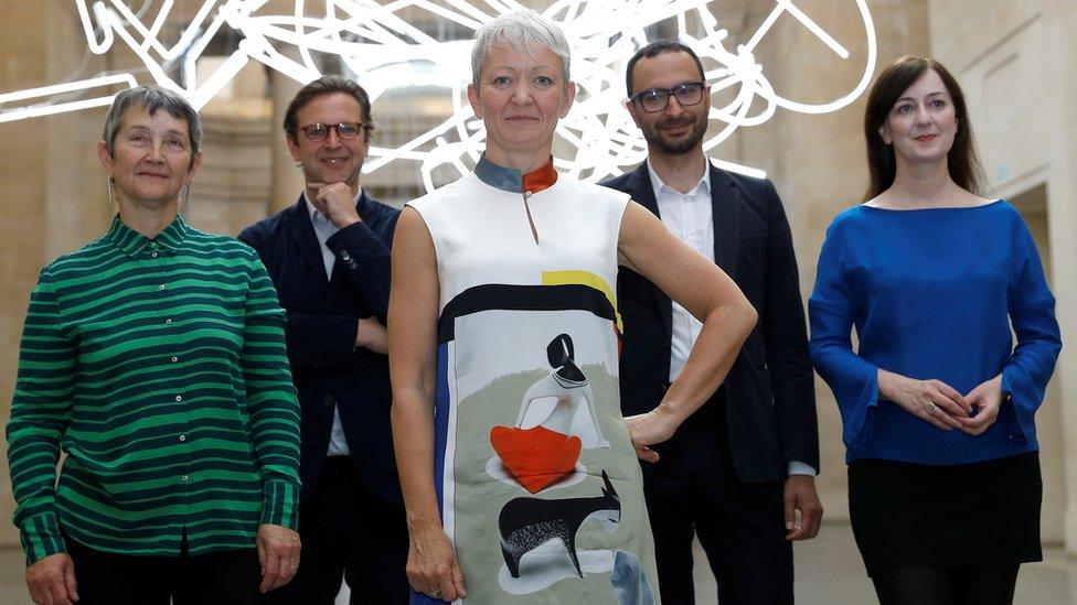 Director of Tate Modern Frances Morris, Director of Tate Britain Alex Farquharson, Director of Tate Maria Balshaw, Director of Tate Liverpool Francesco Manacorda and Director of Tate St.Ives Anne Barlow