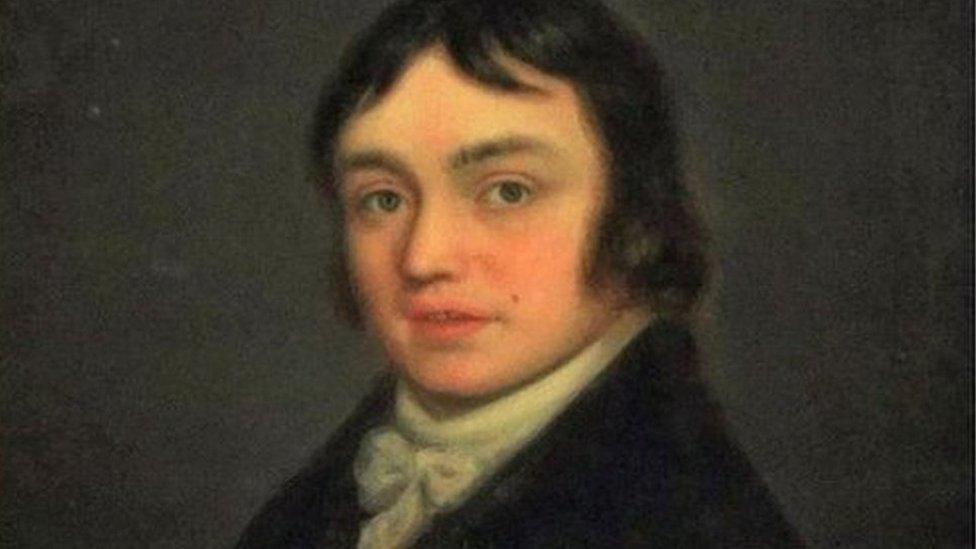 Romantic poet Samuel Taylor Coleridge