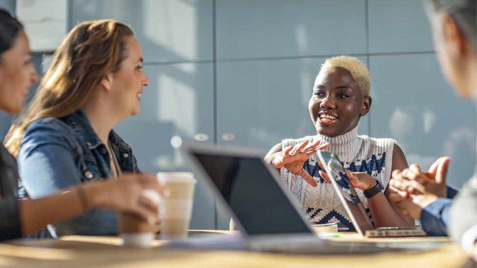 Generic image of a business meeting