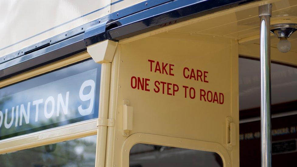 Restored bus