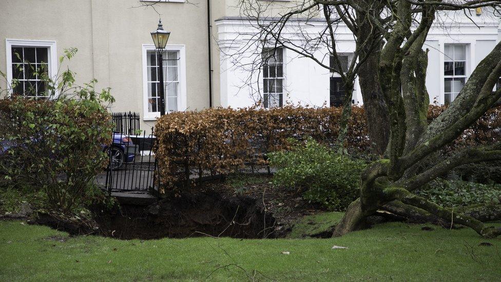 Canynge Square sinkhole