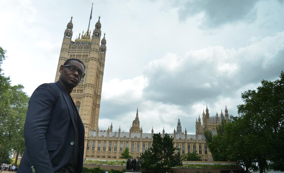 David Harewood at Westminster