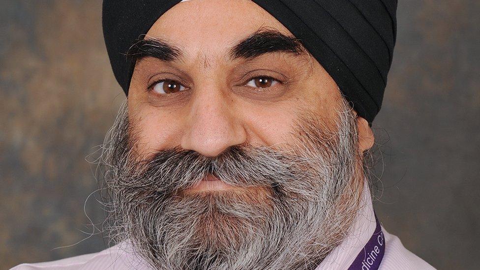 Mr Manjeet Singh Riyat, Emergency Medicine Consultant at University Hospitals of Derby and Burton