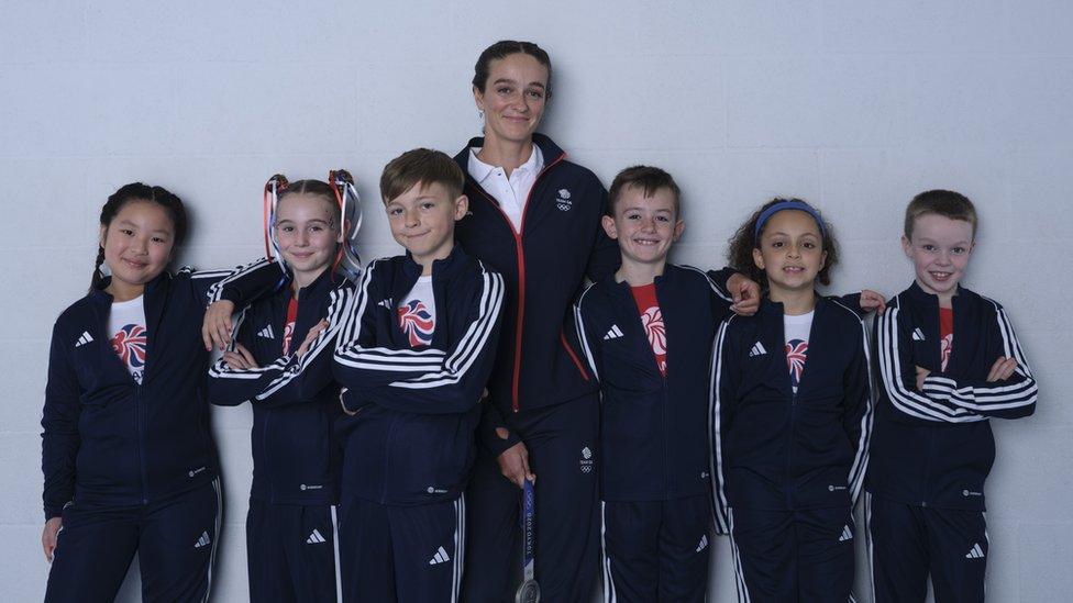 Team GB's mini mascots