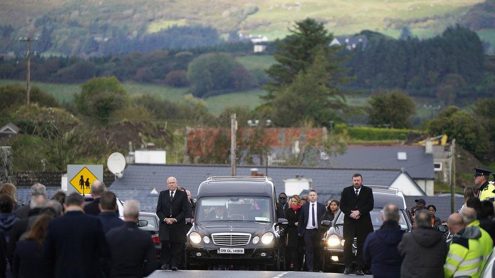 The funeral of Robert Garwe and his daughter Shanua Flanagan-Garwe