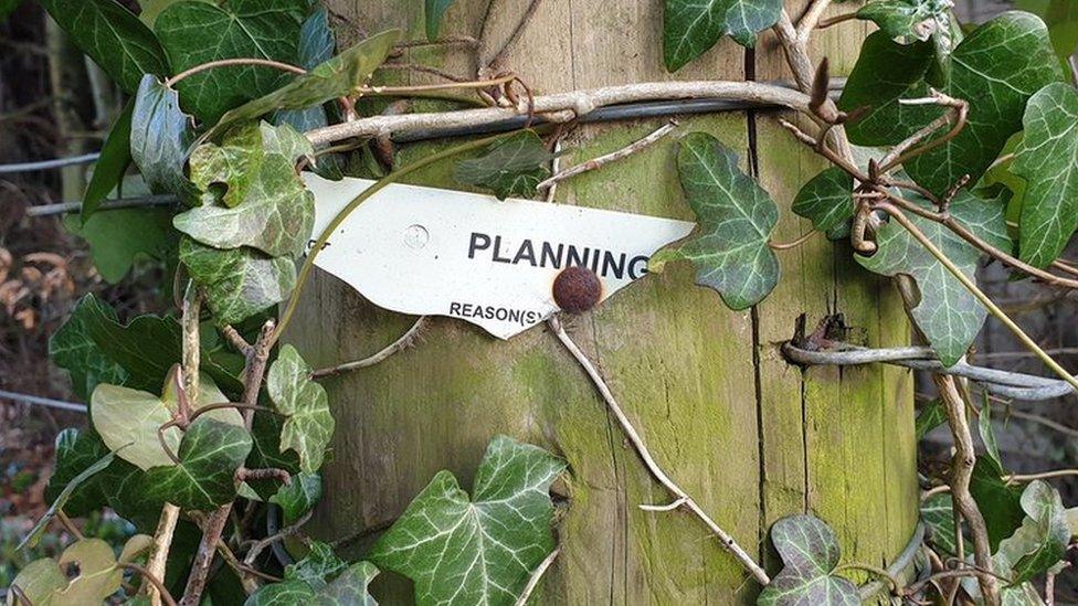 Planning notice