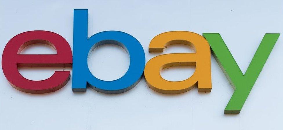 eBay sign