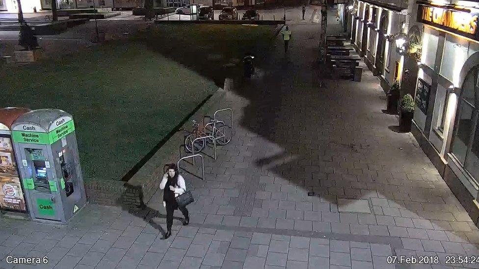 CCTV image of Hayley Khurana