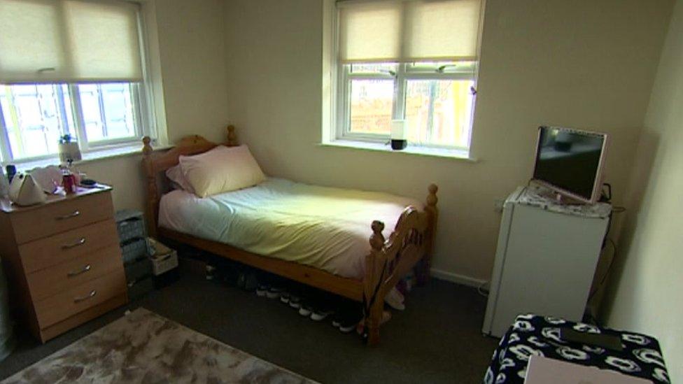 Accommodation at safe house