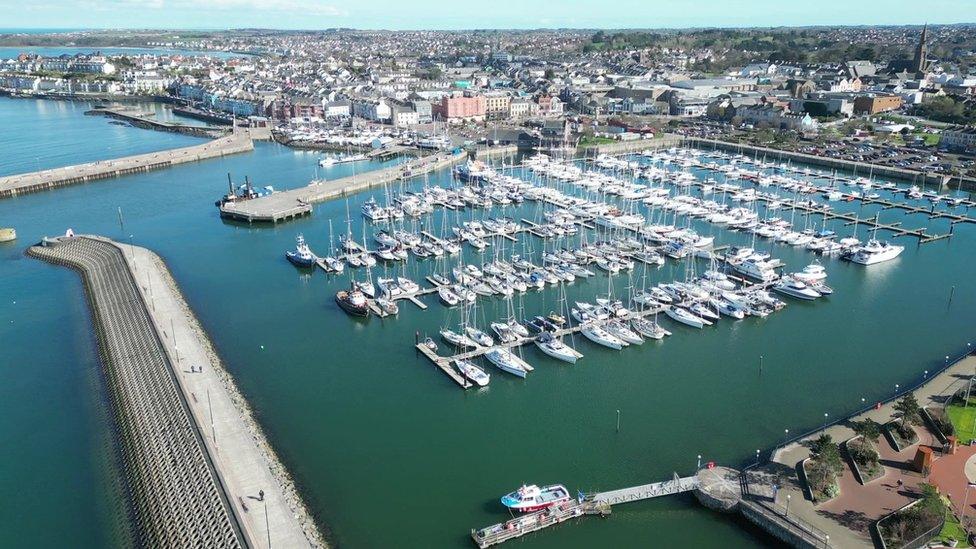 Bangor from the air