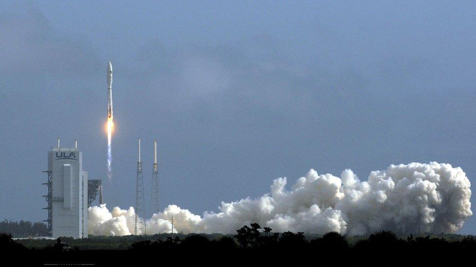 X-37B launched on an Atlas V rocket