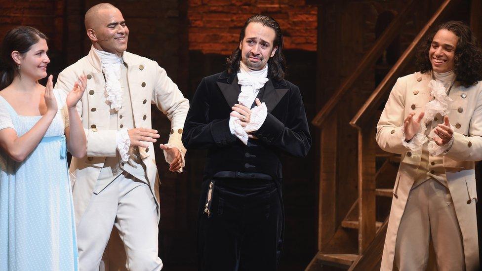 Hamilton on Broadway