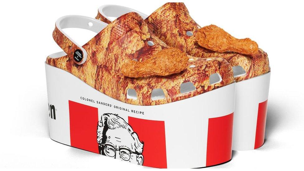 KFC crocs