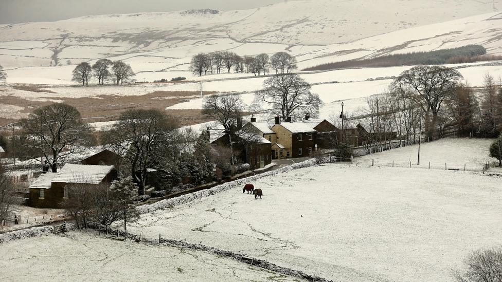 Peak District in January