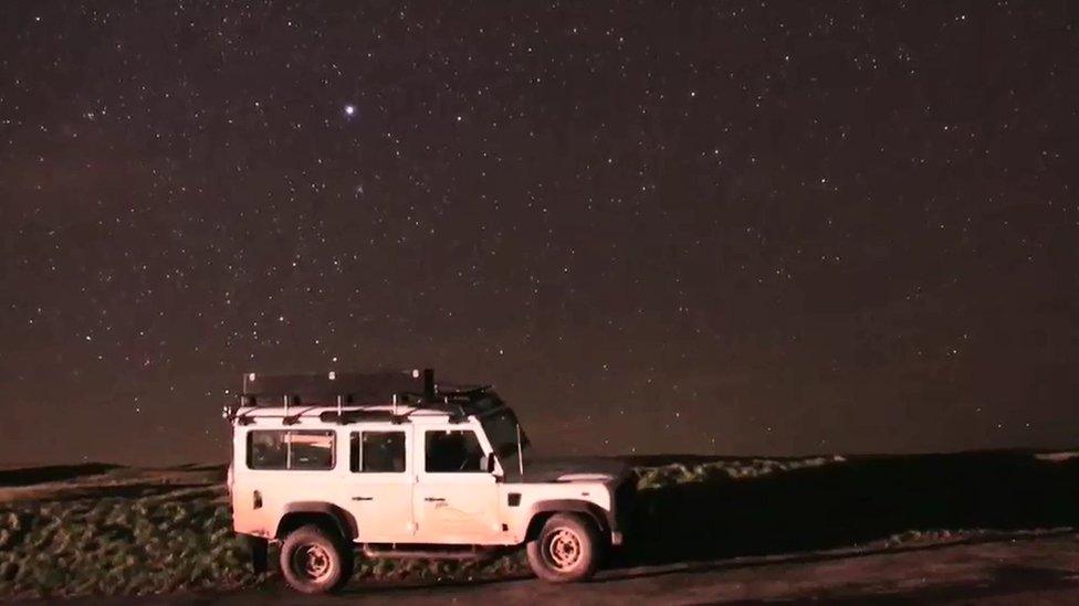 Stars over South Downs