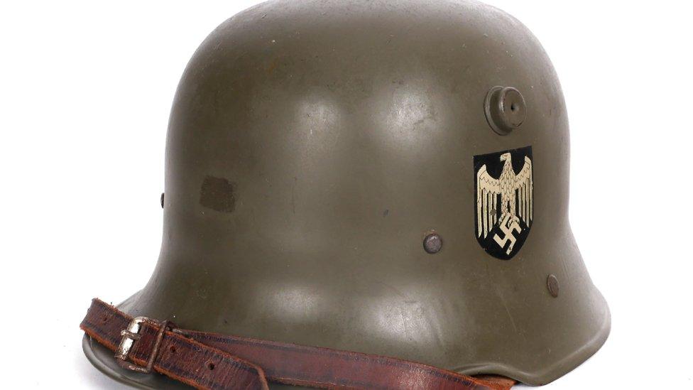 Child's helmet from the Third Reich era