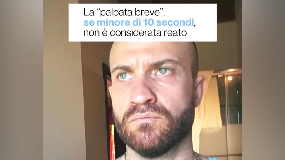 White Lotus actor Paolo Camilli was among those expressing his anger that "a brief grope, if it's under 10 seconds, isn't considered a crime"