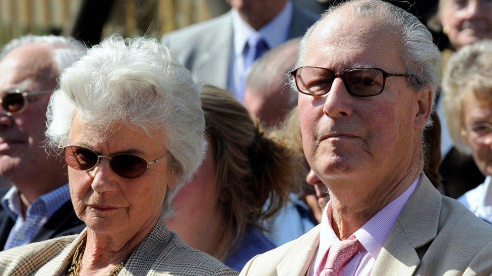 Ian Cameron with his wife Mary 2010