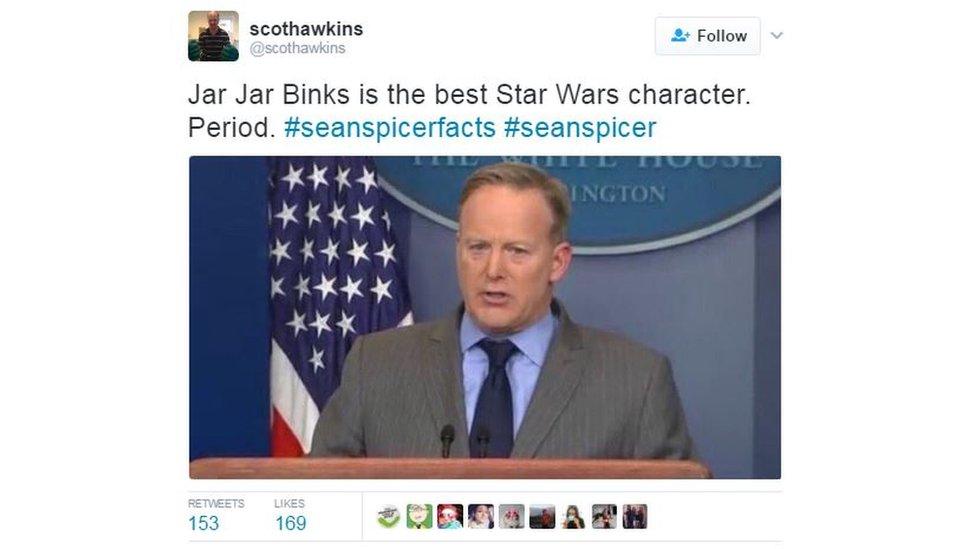 @ScotHawkins: "Jar Jar Binks is the best Star Wars character. Period."