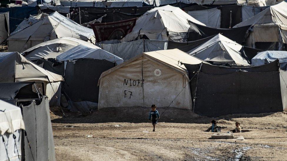 Al-Hol Camp in Syria