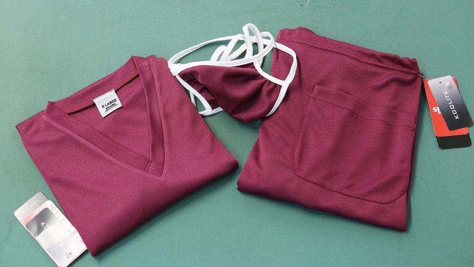 Scrubs for healthcare workers