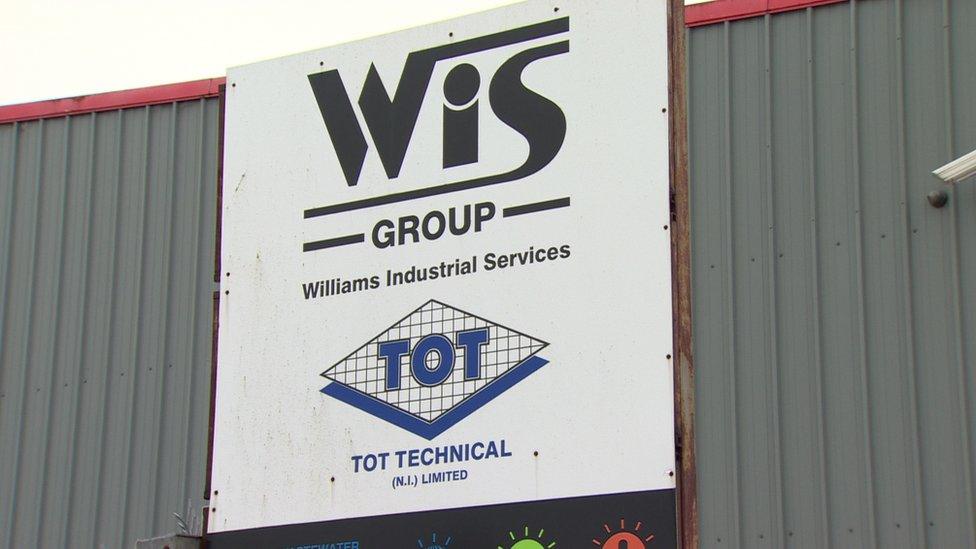 Williams Industrial Services sign