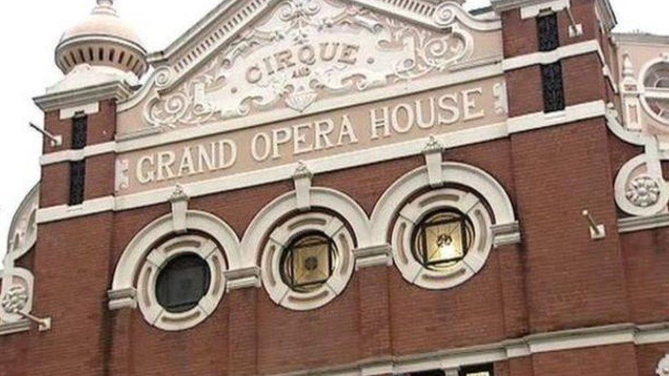 The Grand Opera House in Belfast is among the organisations affected