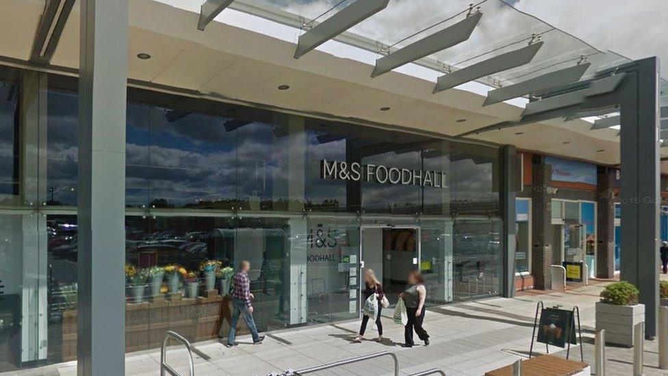 M&S Foodhall at Broughton, Flintshire